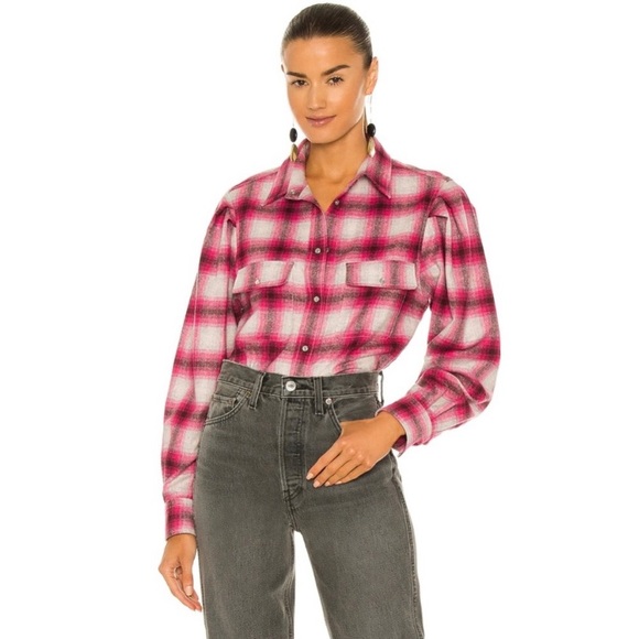 Isabel Marant Tops - NWT! Isabel Marant Etoile Reosi Shirt‎ in Pink